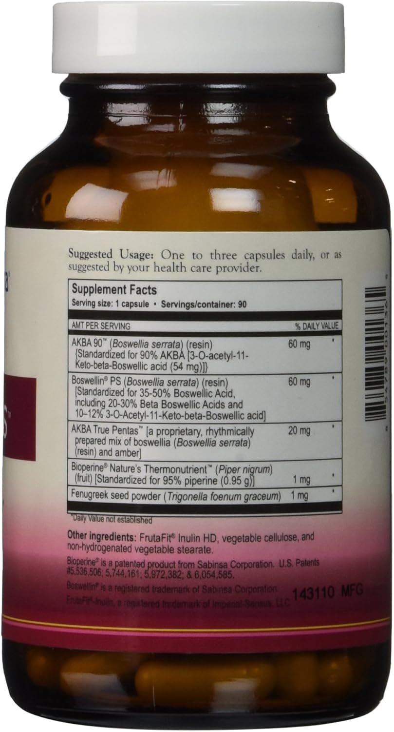 True Botanica Akba Plus™ Capsules - 90 Count - Support for Joint Health and Inflammation