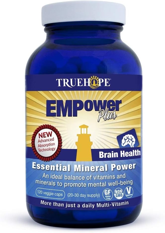 Truehope Essential Mineral Power Supplement - 120 Capsules for Nutritional Support