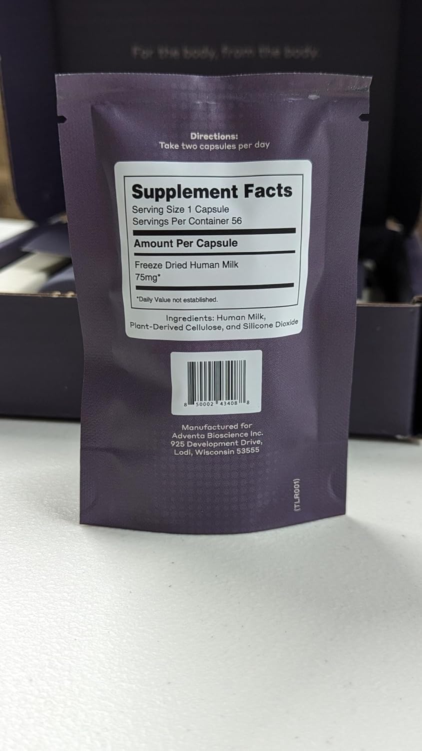 Trulacta Human Milk Supplement Starter Kit: 100% HMO for Gut Health & Improved Sleep