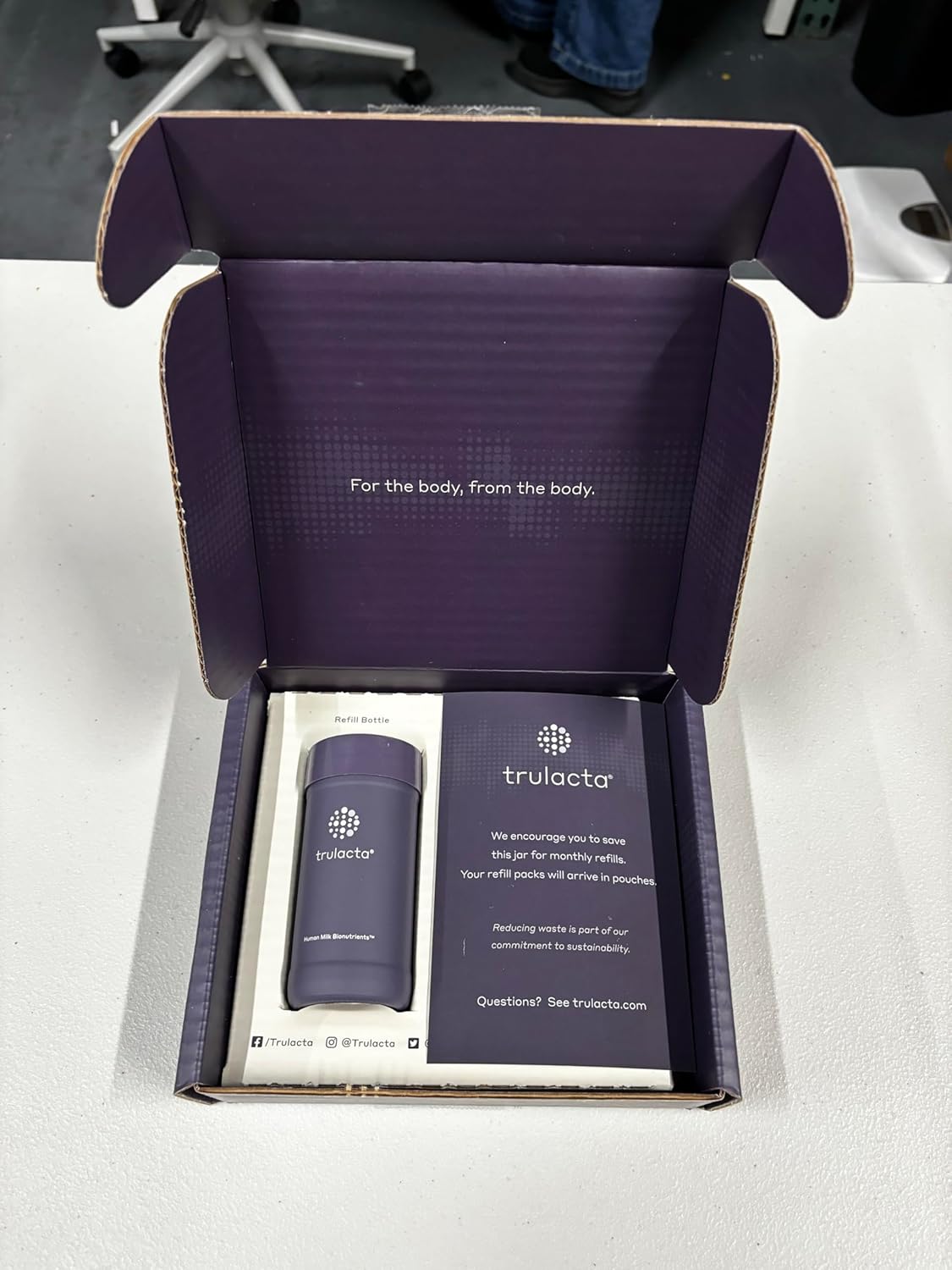 Trulacta Human Milk Supplement Starter Kit: 100% HMO for Gut Health & Improved Sleep