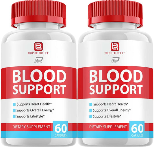 TrustedRelief Advanced Supplement - Natural Energy Support Capsules for Healthy Levels, Trusted Relief Reviews - 2 Pack (120 Capsules) - BoostGo Australia