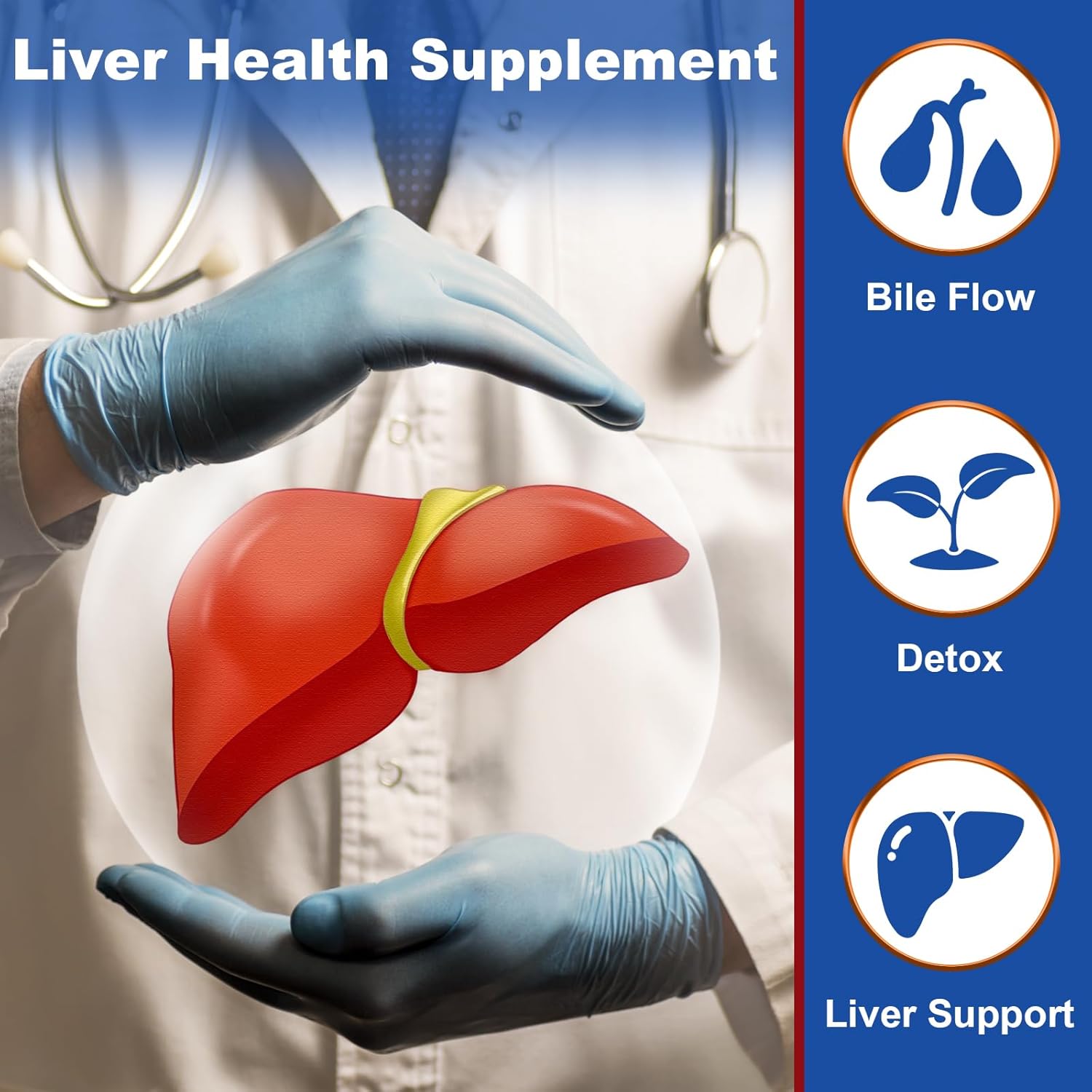 Tudca Liver Support Supplement 2000mg with Milk Thistle and Nac - 180 Capsules for Liver Health and Detoxification over 90 Days