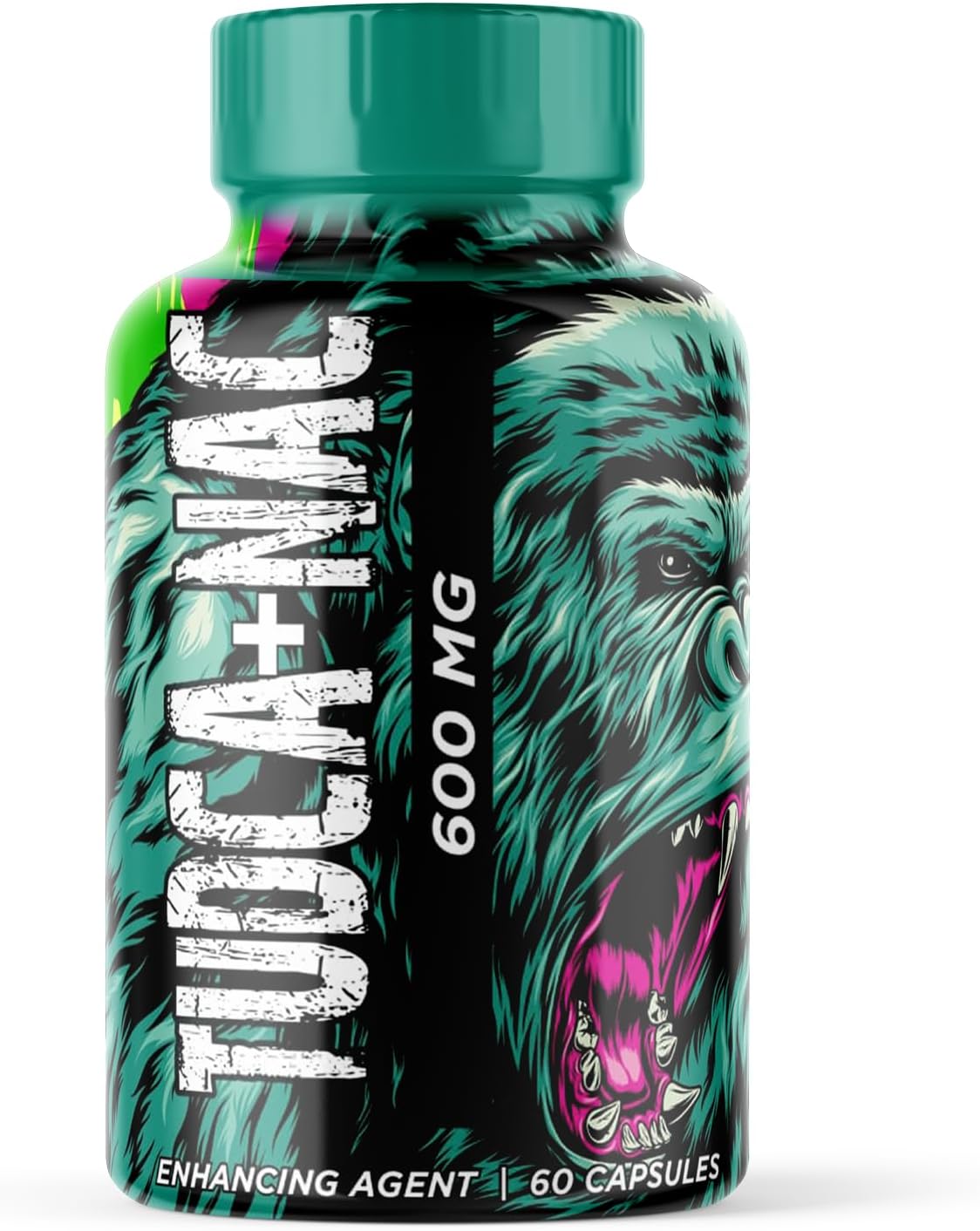 Tudca + NAC Liver Support Supplement - 600mg Tudca with 300mg N-Acetyl Cysteine for Anti-Aging Liver Support - Tauroursodeoxycholic Acid - 60 Capsules