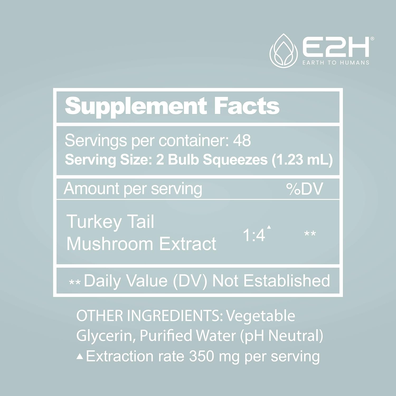 Turkey Tail Mushroom Extract for Immune & Digestive Support - Vegan & Non-GMO Supplement (2 Bottles)