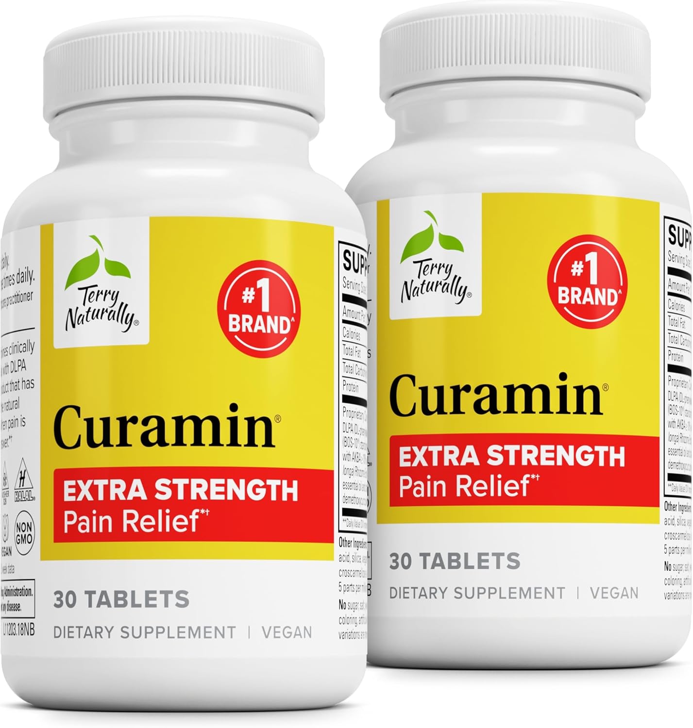 Turmeric & Boswellia Supplement for Circulation Support - Joint & Muscle Health - Endorphin Production - 60 Tablets