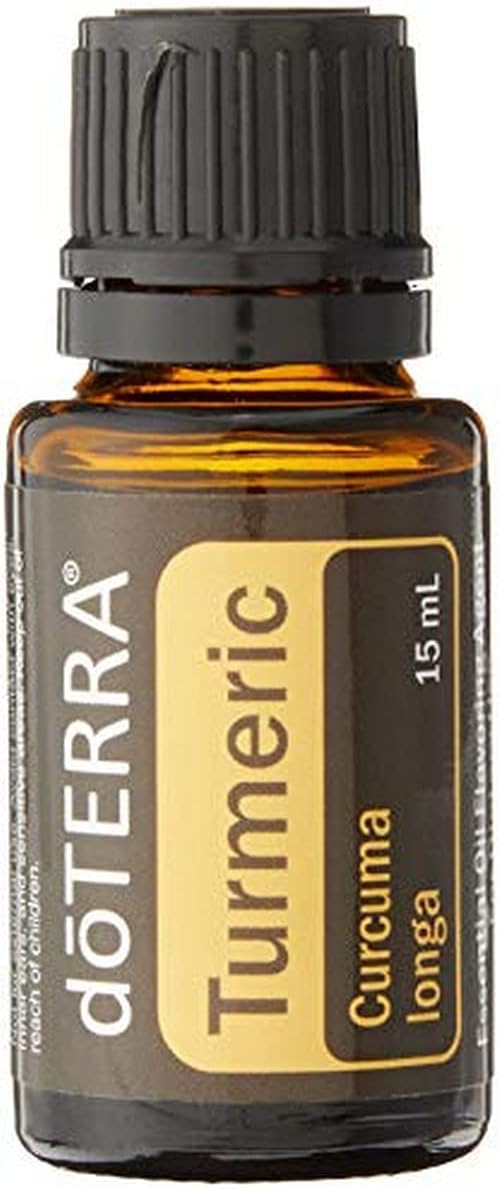 Turmeric Essential Oil by doTERRA - 15 mL - Pure and Natural Turmeric Oil