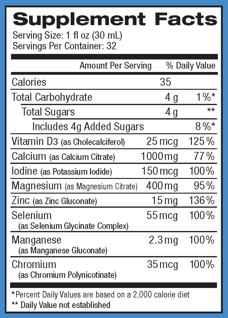 Twin Pack of Liquid ReViva Calcium Supplement for Better Absorption