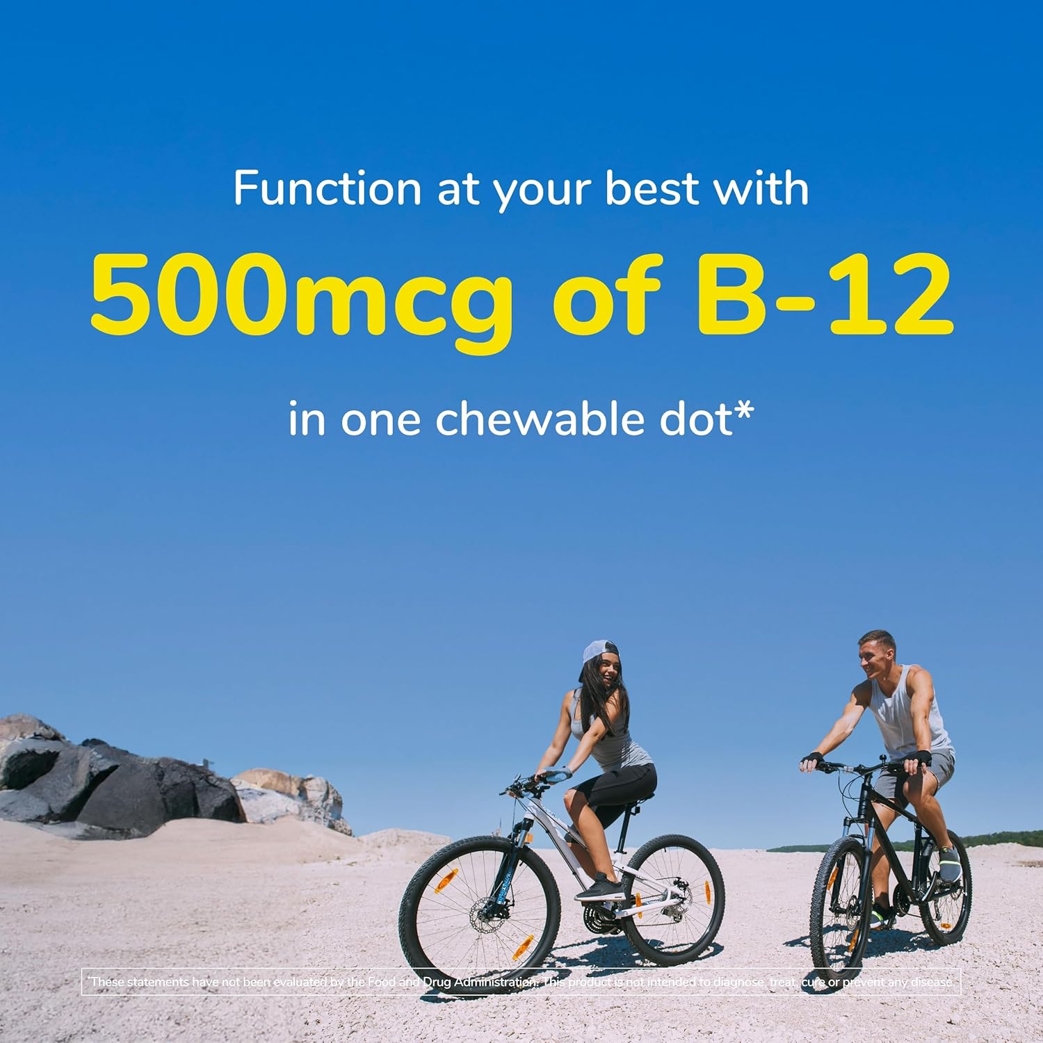 Twinlab B-12 Dots: Energy Production Support Vitamin B12 Supplements - 500 mcg, 250 Tablets (2 Pack)