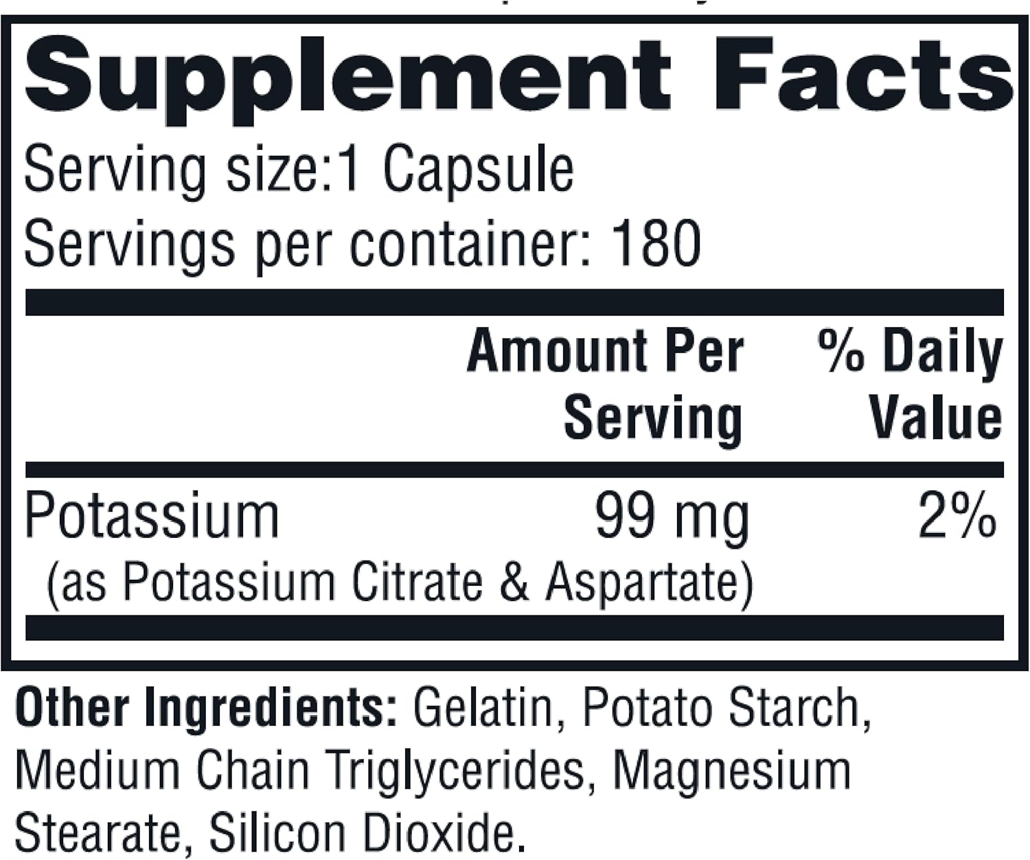 Twinlab Potassium Capsules - 360 Capsules, 99mg - Electrolyte Supplement for Muscle, Heart, and Tissue Health - Pack of 2 - BoostGo Australia
