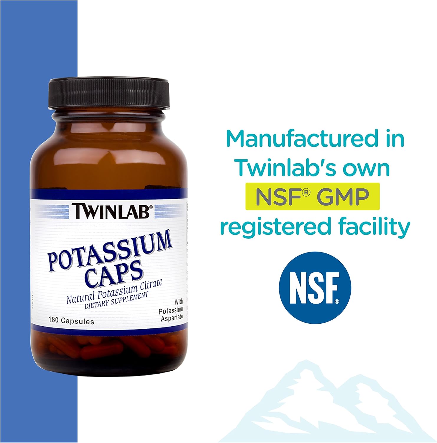 Twinlab Potassium Capsules, 540 Count - Bulk Pack of 3 for Healthy Electrolyte Balance and Muscle Function