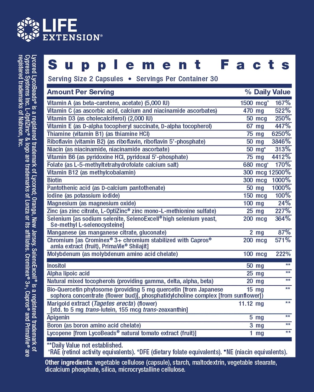 Two-Per-Day Multivitamin Capsules with Vitamins C&D, Magnesium - Supports Heart, Brain, Bone Health