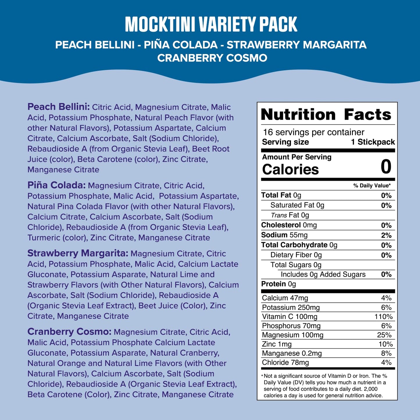 Ultima Replenisher Electrolyte Powder Drink Mix Variety Pack - 36 Stickpacks, Hydration with 6 Electrolytes and Minerals, Keto-Friendly, Non-GMO, Sugar-Free