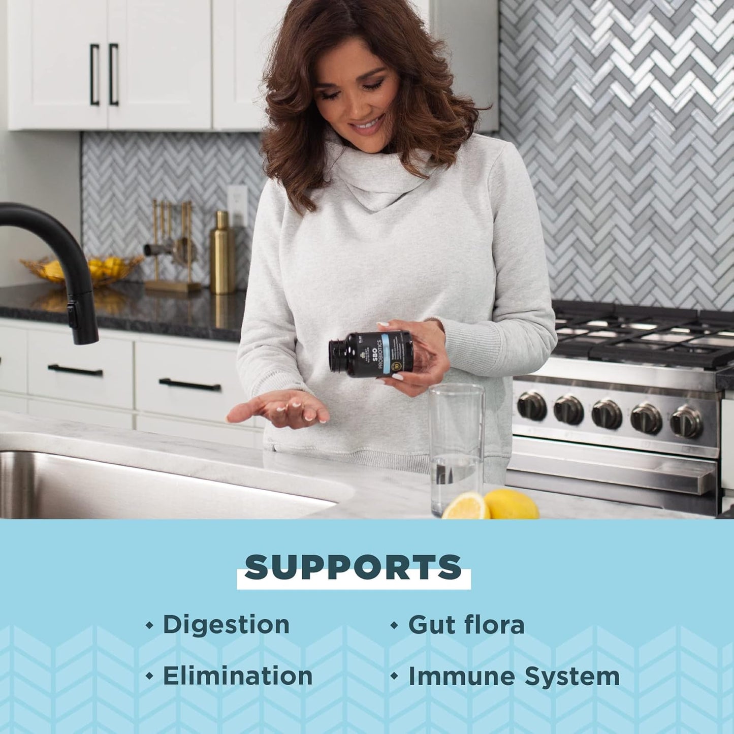 Ultimate Ancient Nutrition SBO Probiotics Capsules with Vitamin D, 60 + 90 Count