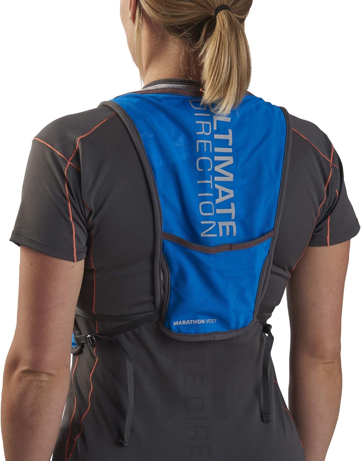 Ultimate Direction Marathon Vest - Race Blue - X-Small/Small - Hydration for Long Distance Running