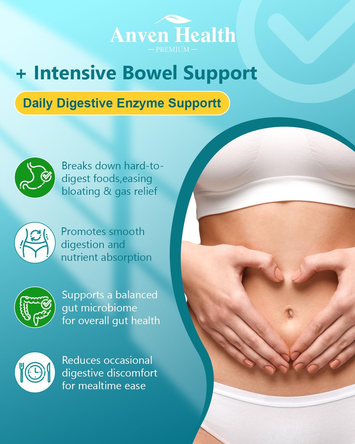 Ultimate Family Gut Health Support: 100 Billion Probiotics + Digestive Enzyme Combo