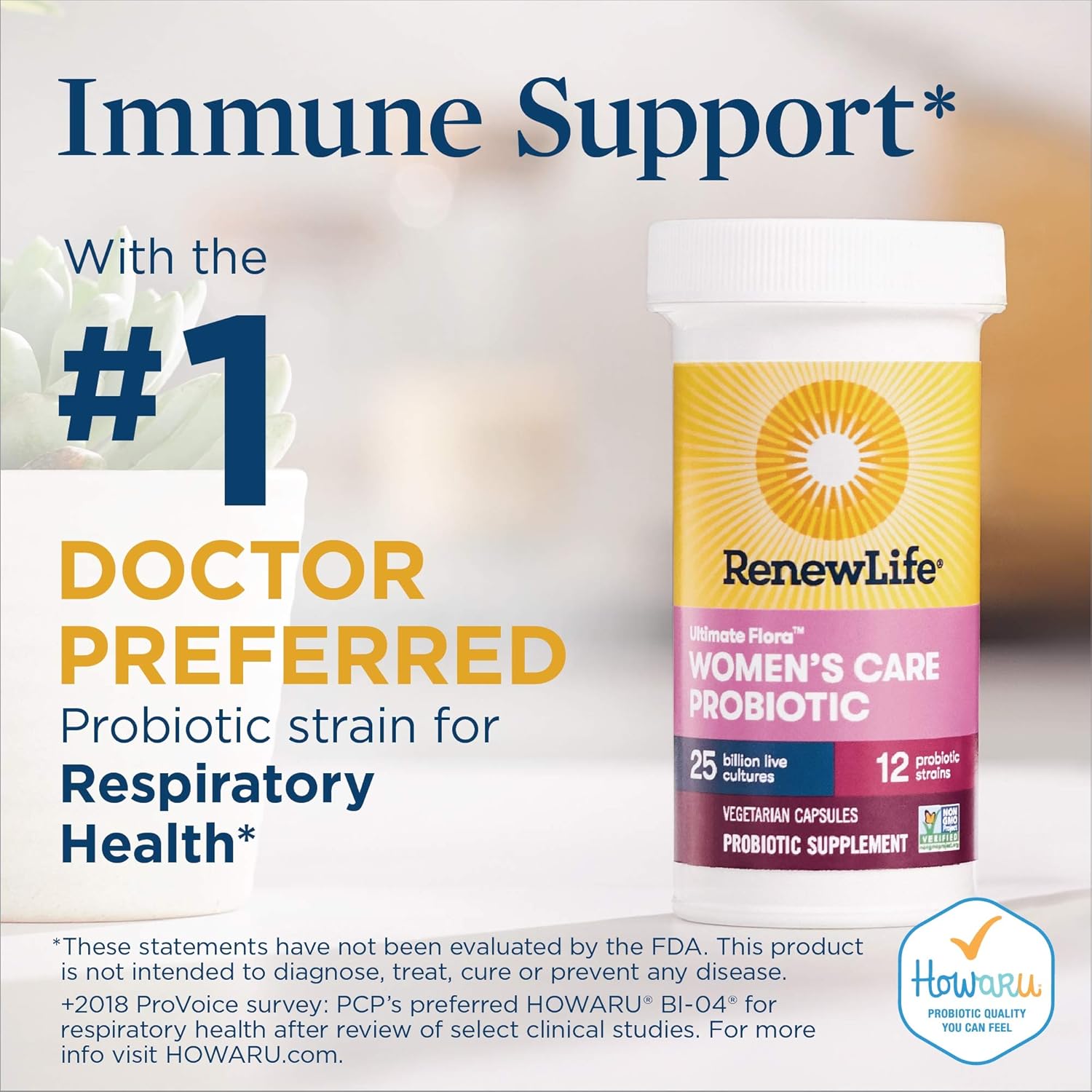 Ultimate Flora Probiotic Women's Care - 25 Billion CFU - 30 Veg Capsules, Women's Probiotic Supplement
