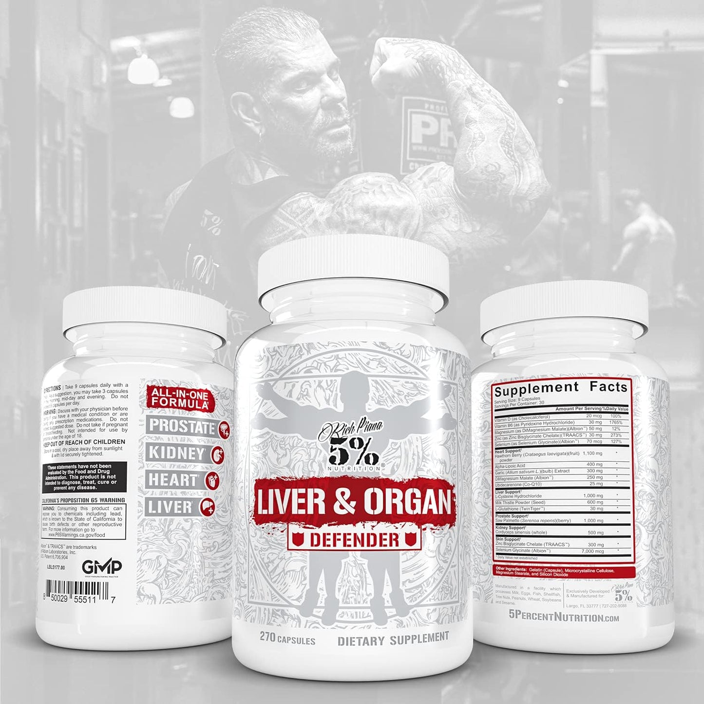 Ultimate Organ Support Stack with Liver Defender & Muscle Builder