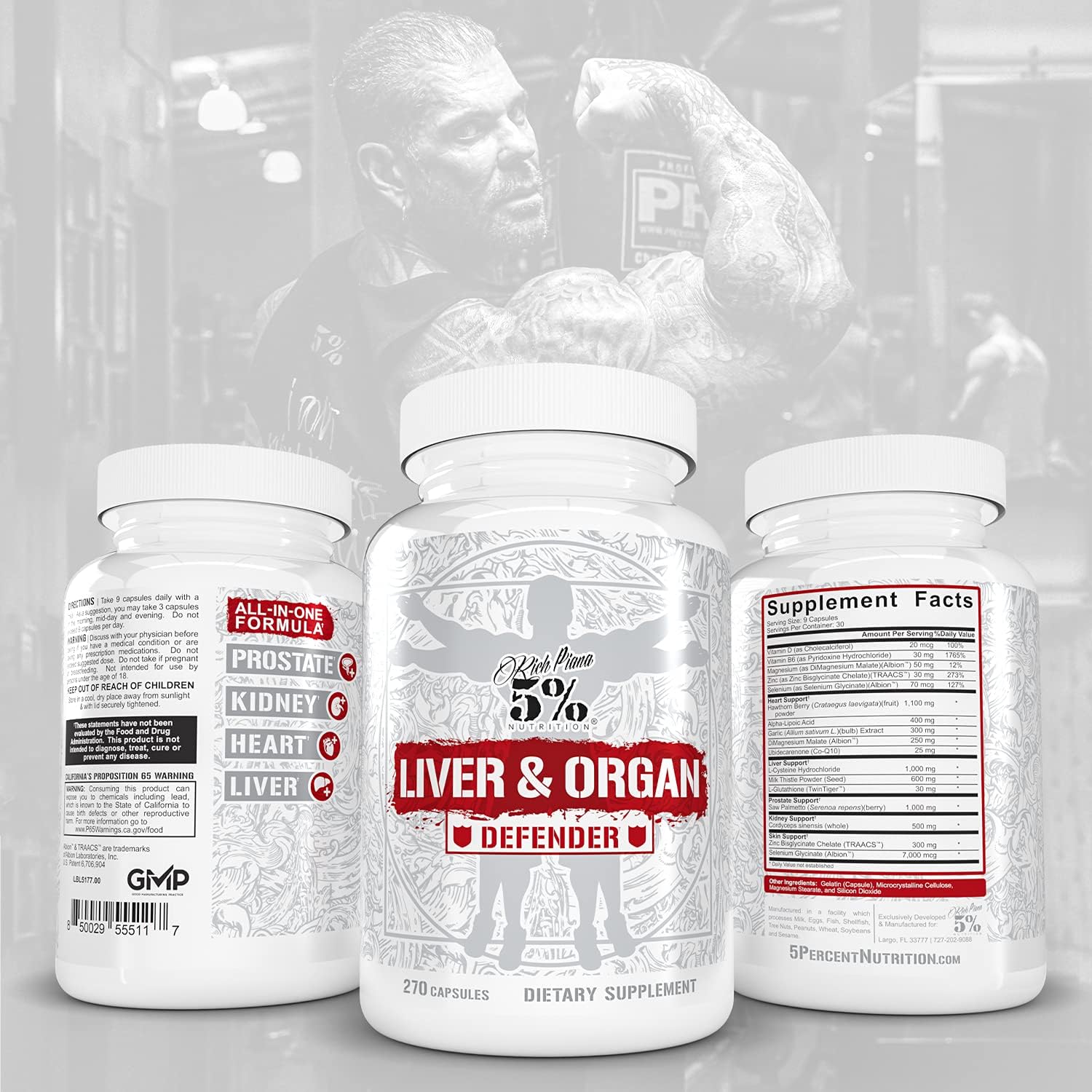 Ultimate Organ Support Stack with Liver Defender & Muscle Builder