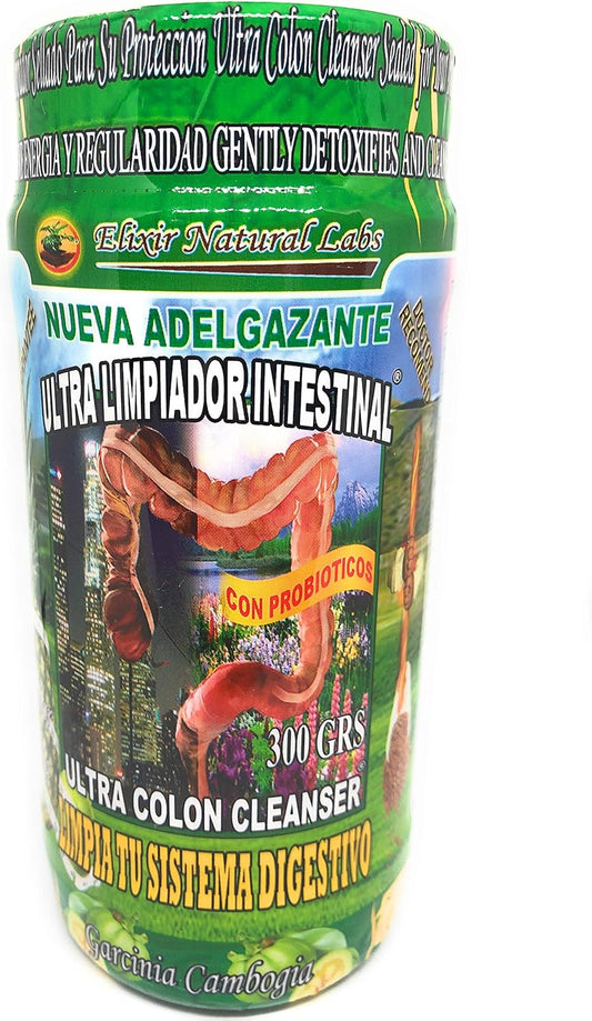 Ultra Colon Cleanser and Detox with Pineapple Fiber - 300g Ultimate Intestinal Cleanser