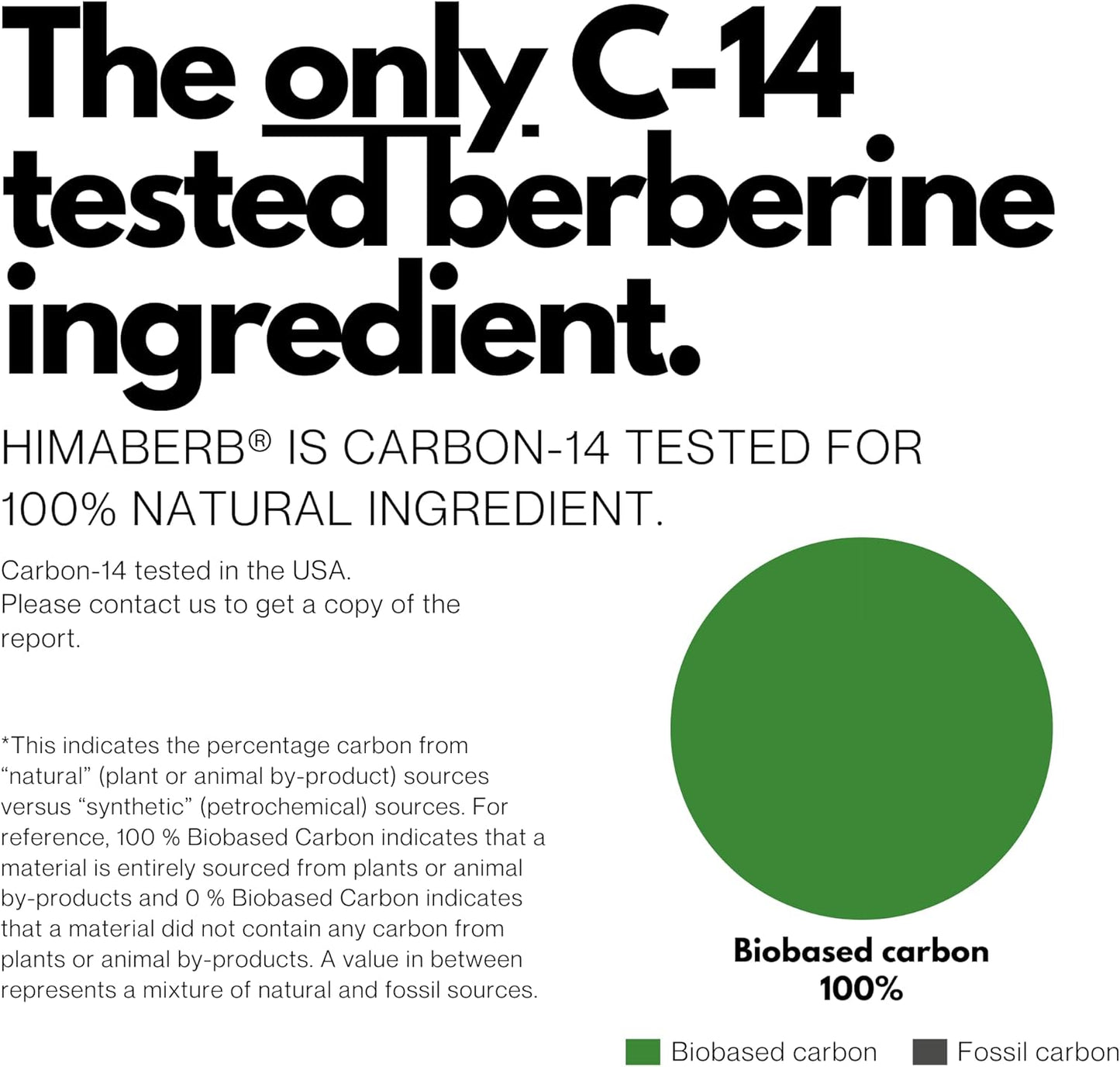 Ultra High Strength Berberine HCl 97% Supplement - 500mg Pure Berberine - 120 Capsules by FOLIUS LABS