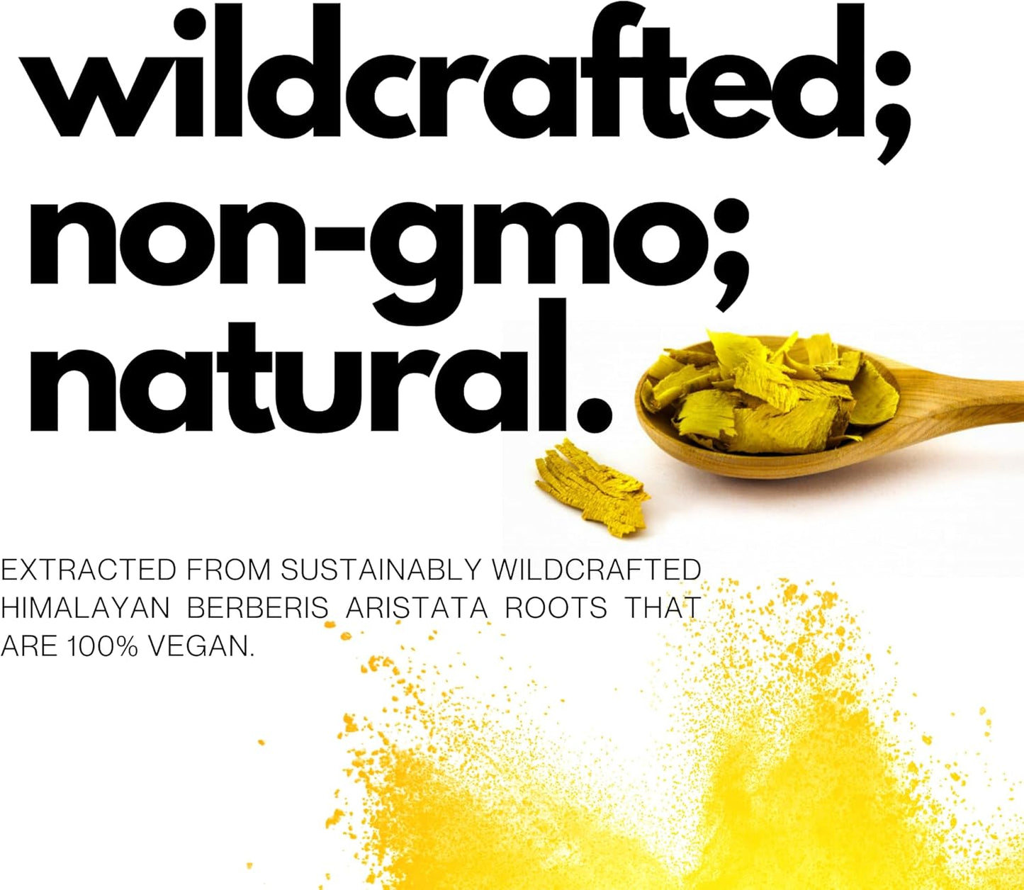 Ultra High Strength Berberine HCl 97% Supplement - 500mg Pure Berberine - 120 Capsules by FOLIUS LABS