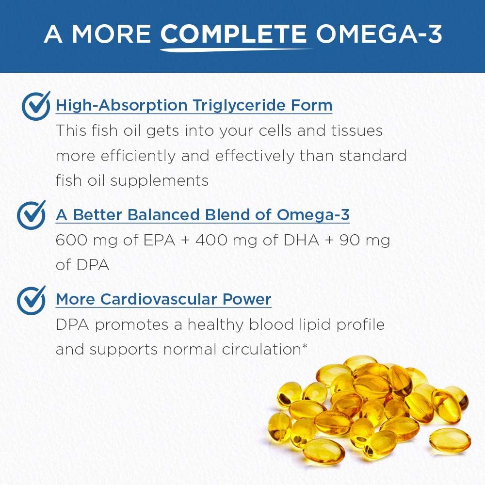 Ultra Pure Omega 3 Softgels - 60 Count by Purity Products - BoostGo Australia