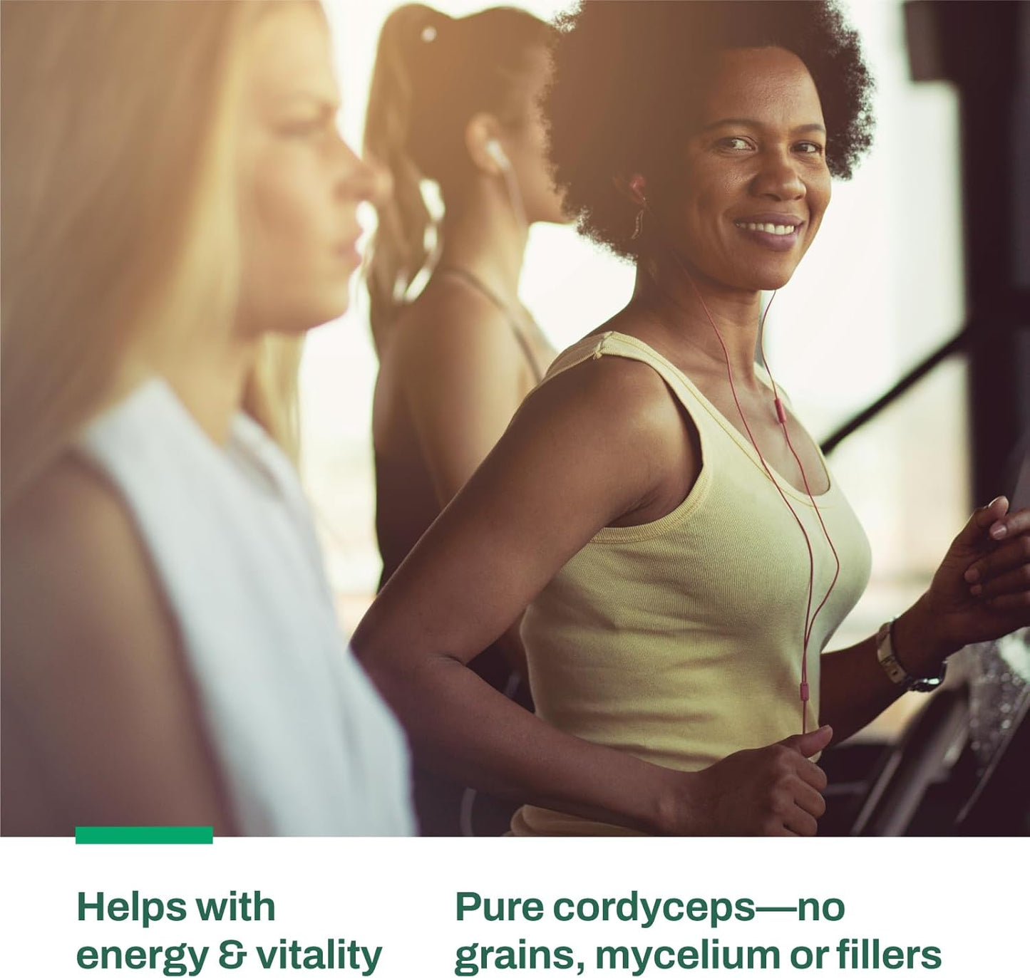 Ultra Strength 1000mg Cordyceps Mushroom Capsules for Natural Energy and Endurance Support - Non-GMO, Gluten-Free - 60 Day Supply