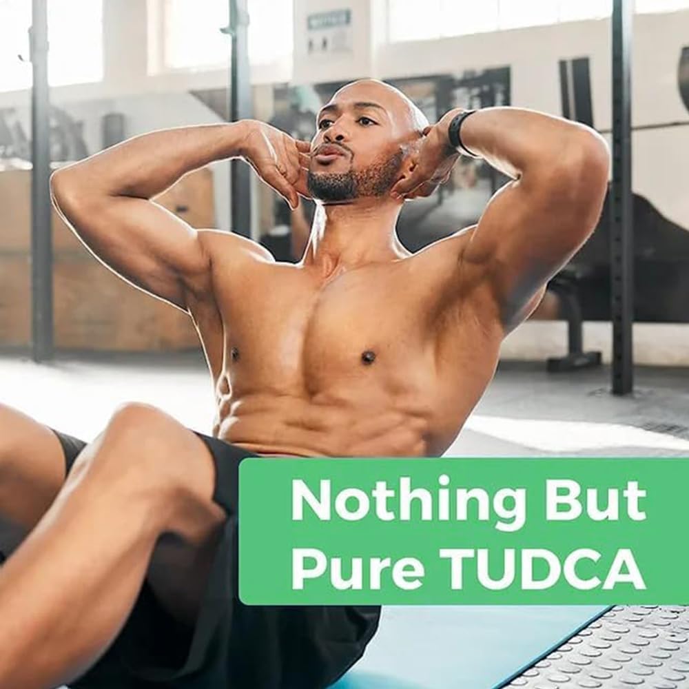 Ultra Strength TUDCA Supplement - 1000mg Liver Support, Cleanse Detox & Repair - 60 Capsules