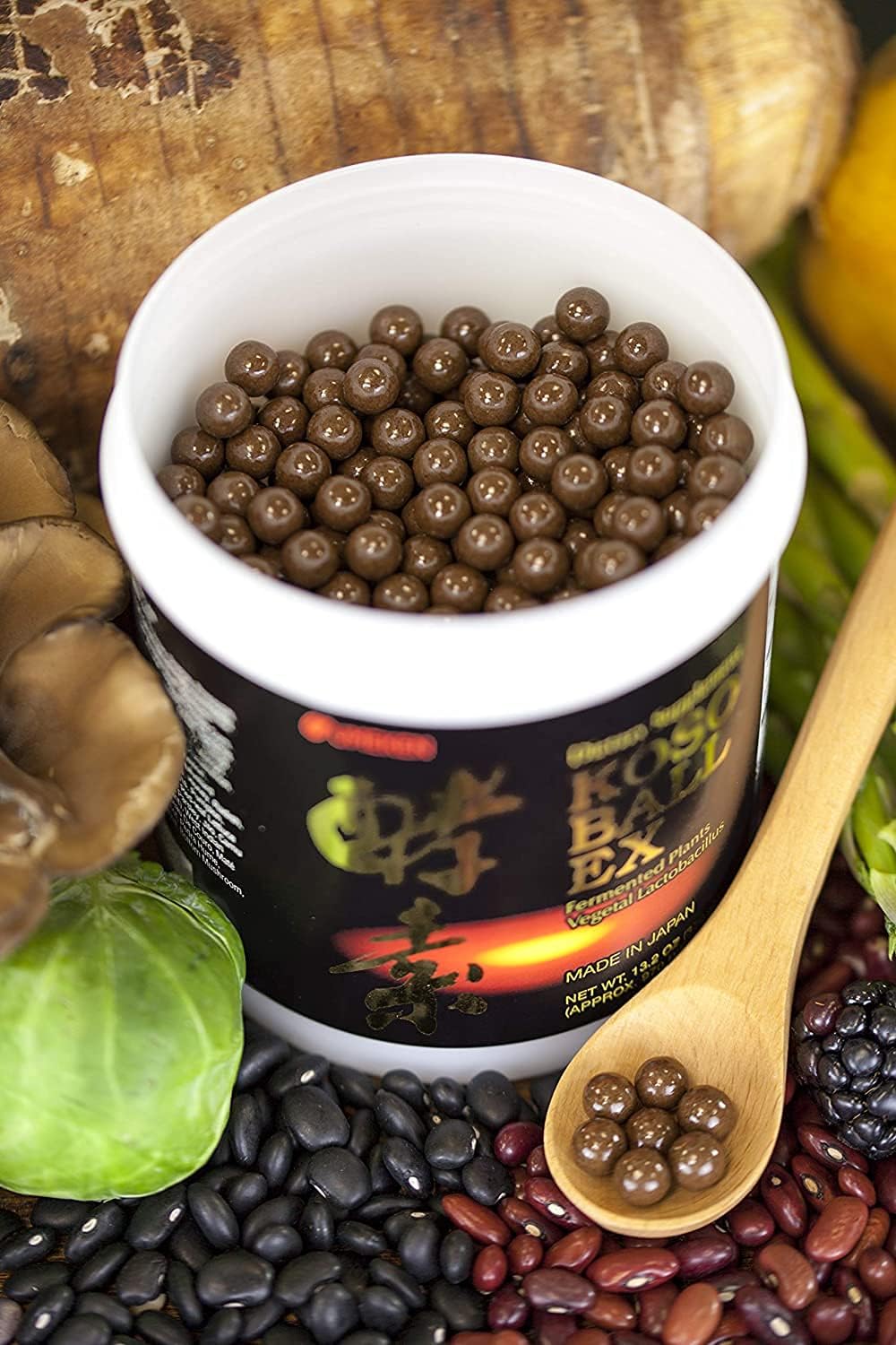 Umeken Special Koso Ball EX - Plant-Based Enzyme Dietary Supplement, 13.2 oz Bottle