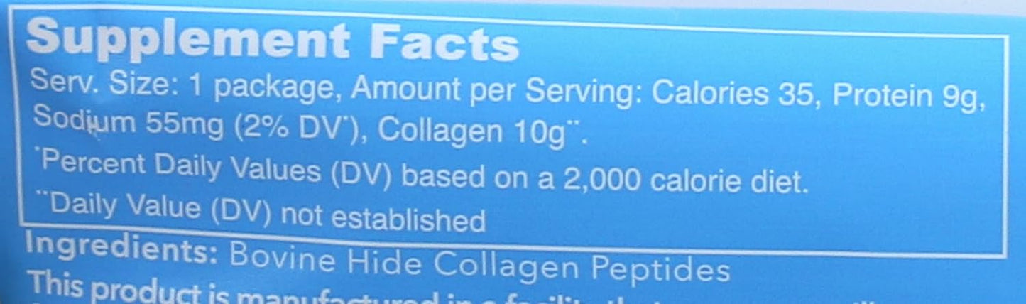Unflavored Collagen Peptide Packet - 0.35 OZ by VITAL PROTEINS