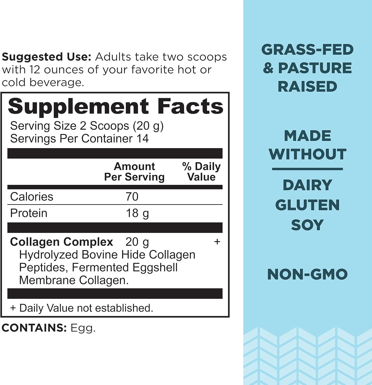Unflavored Collagen Peptides by Ancient Nutrition - 9.88 OZ