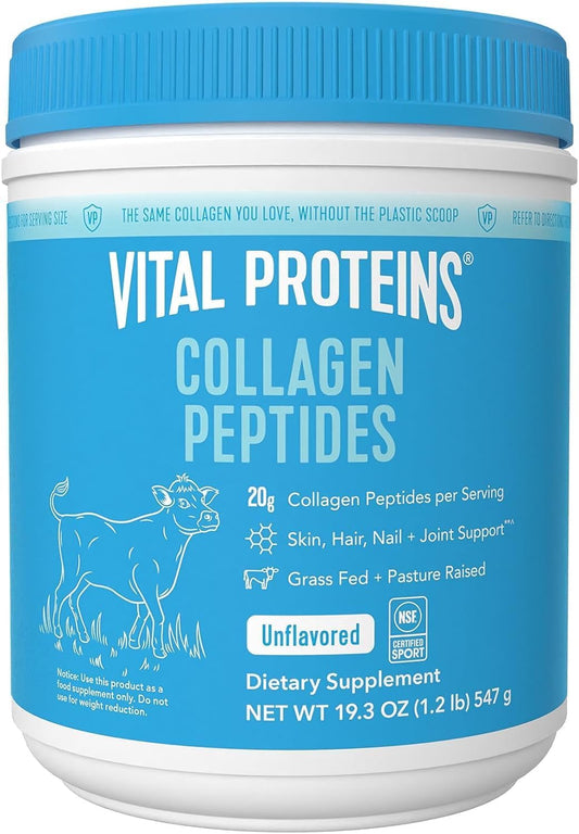 Unflavored Collagen Peptides Powder, 19.3oz by Kosten
