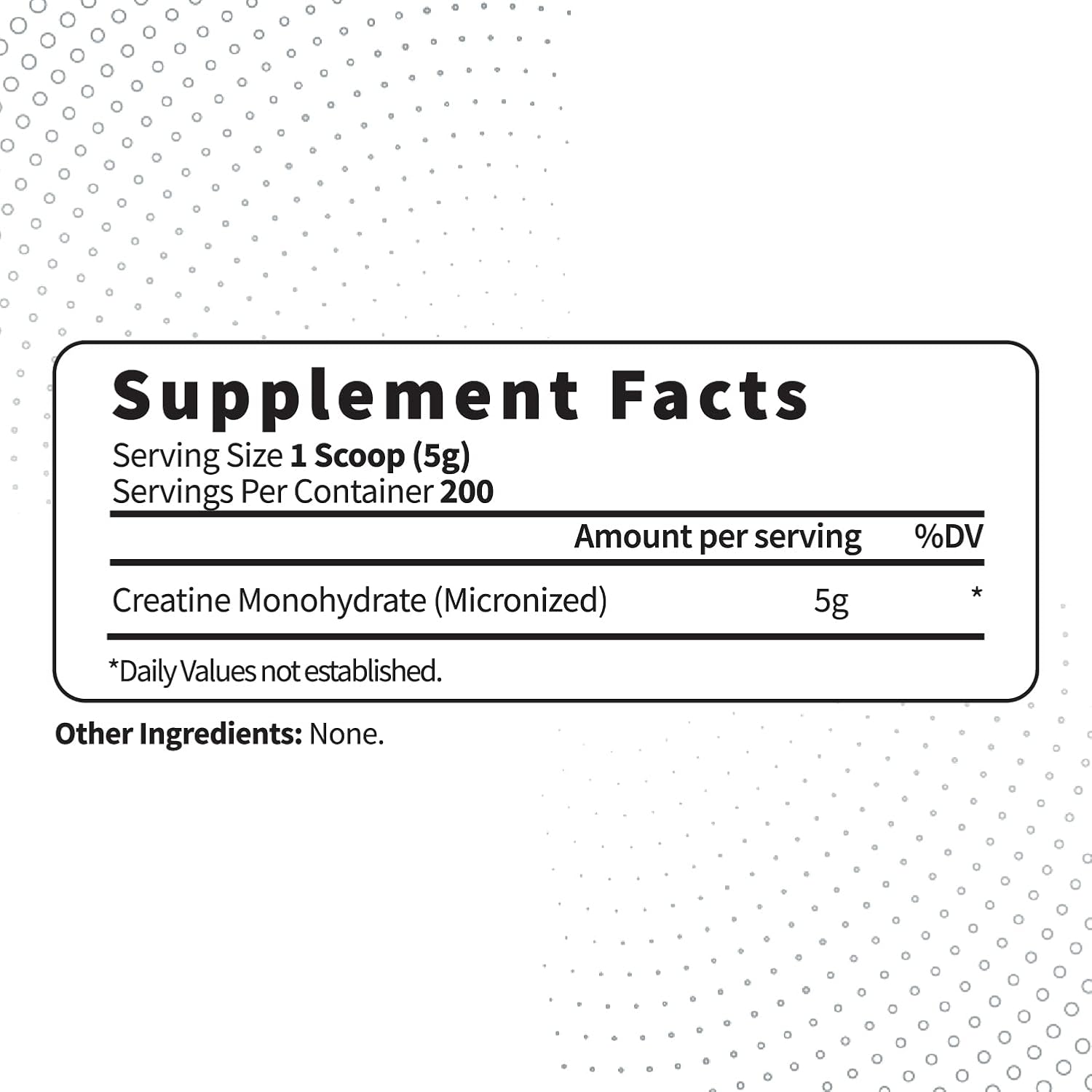 Unflavored Type Zero Creatine Monohydrate Powder - 1 KG, Micronized, 5000mg (5g) Per Serving, Zero Sugar, Keto & Gluten Free - 200 Servings - BoostGo Australia