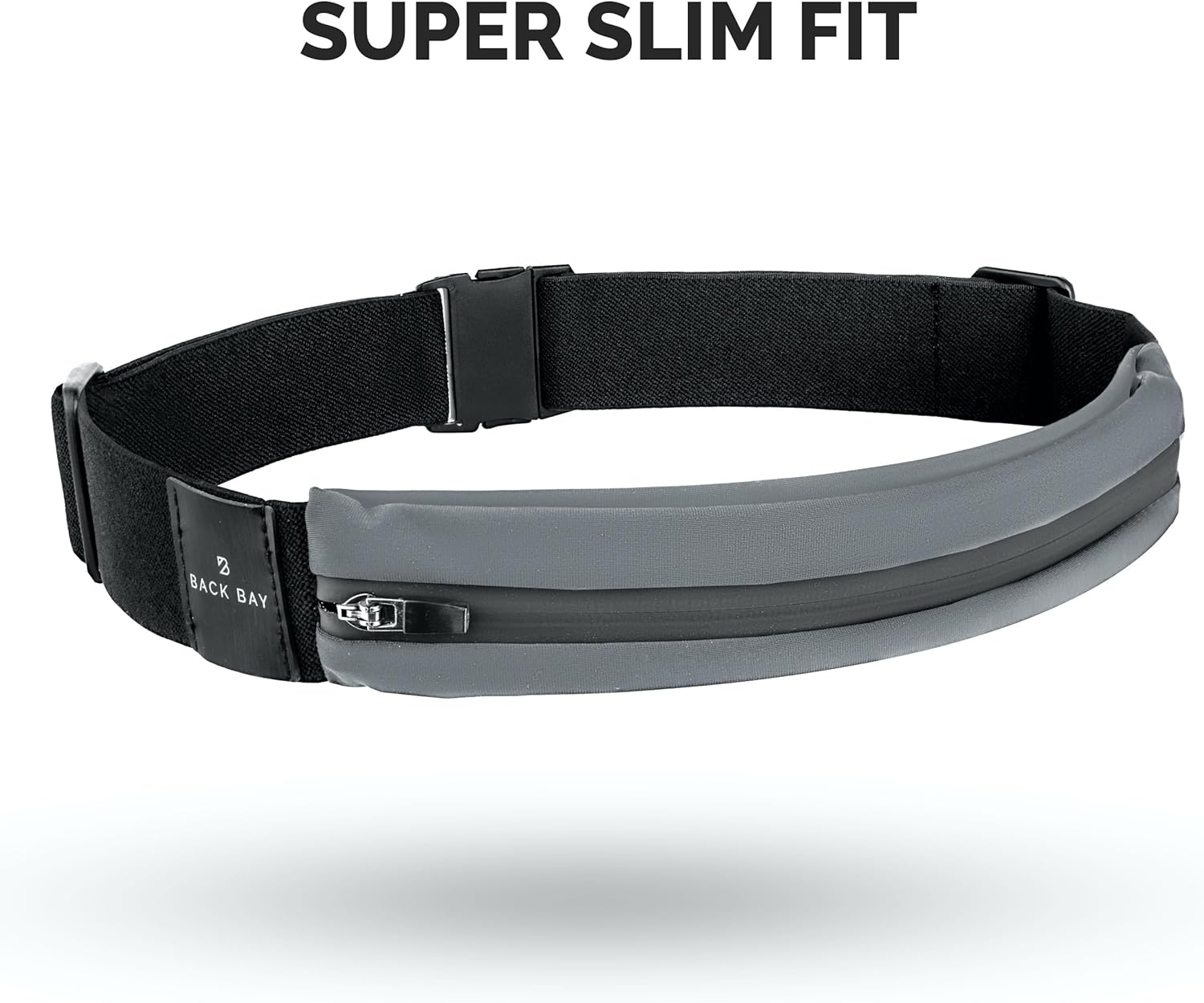 Unisex Back Bay Slim Running Belt with Phone Holder - Ideal Runner's Fanny Pack for Men and Women, Money Belt, Gift, iPhone Waist Pack for Workouts