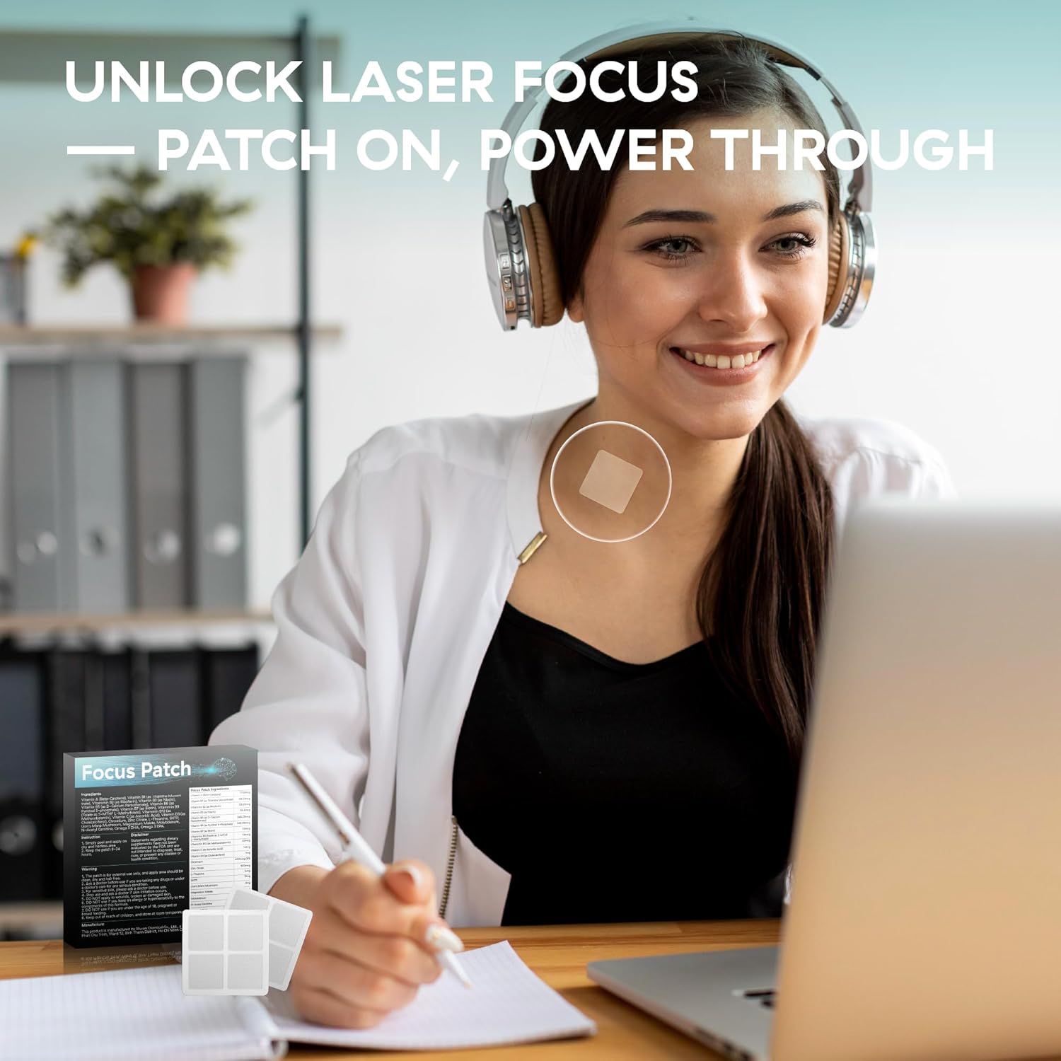 Unlock Your Potential with SILORAN Focus Patch - 48 Days Supply