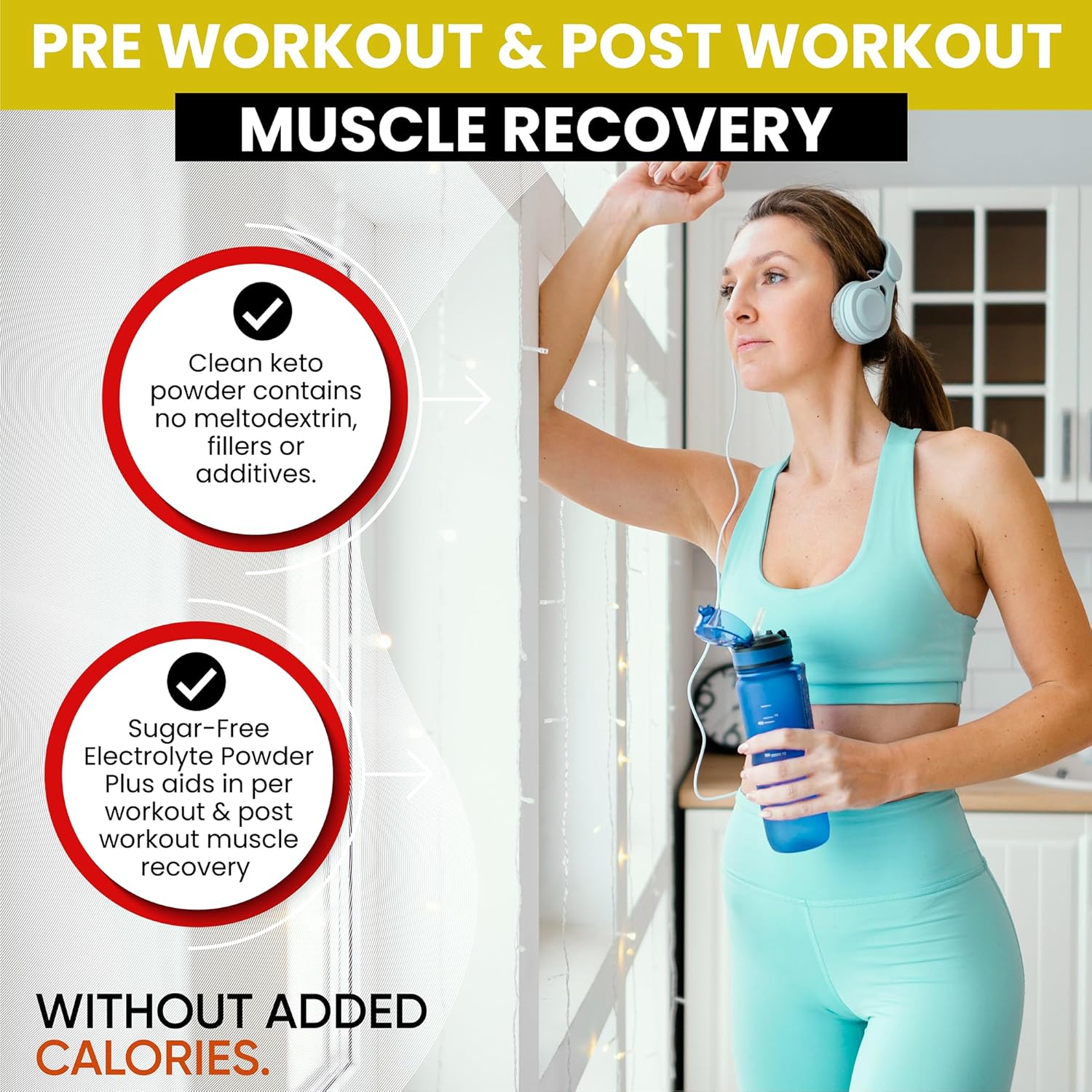 Unsweetened Black Tea Electrolyte Powder with Pink Himalayan Salt - 100 Servings, Keto Friendly, Sugar Free, 1000mg Potassium, 150mg Calcium, 150mg Magnesium, Hydration Support - No Stevia