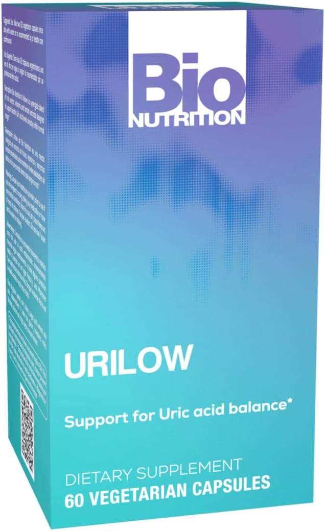 Urilow 60 Vegetarian Capsules | Natural Urinary Health Support with Uric Acid Balance