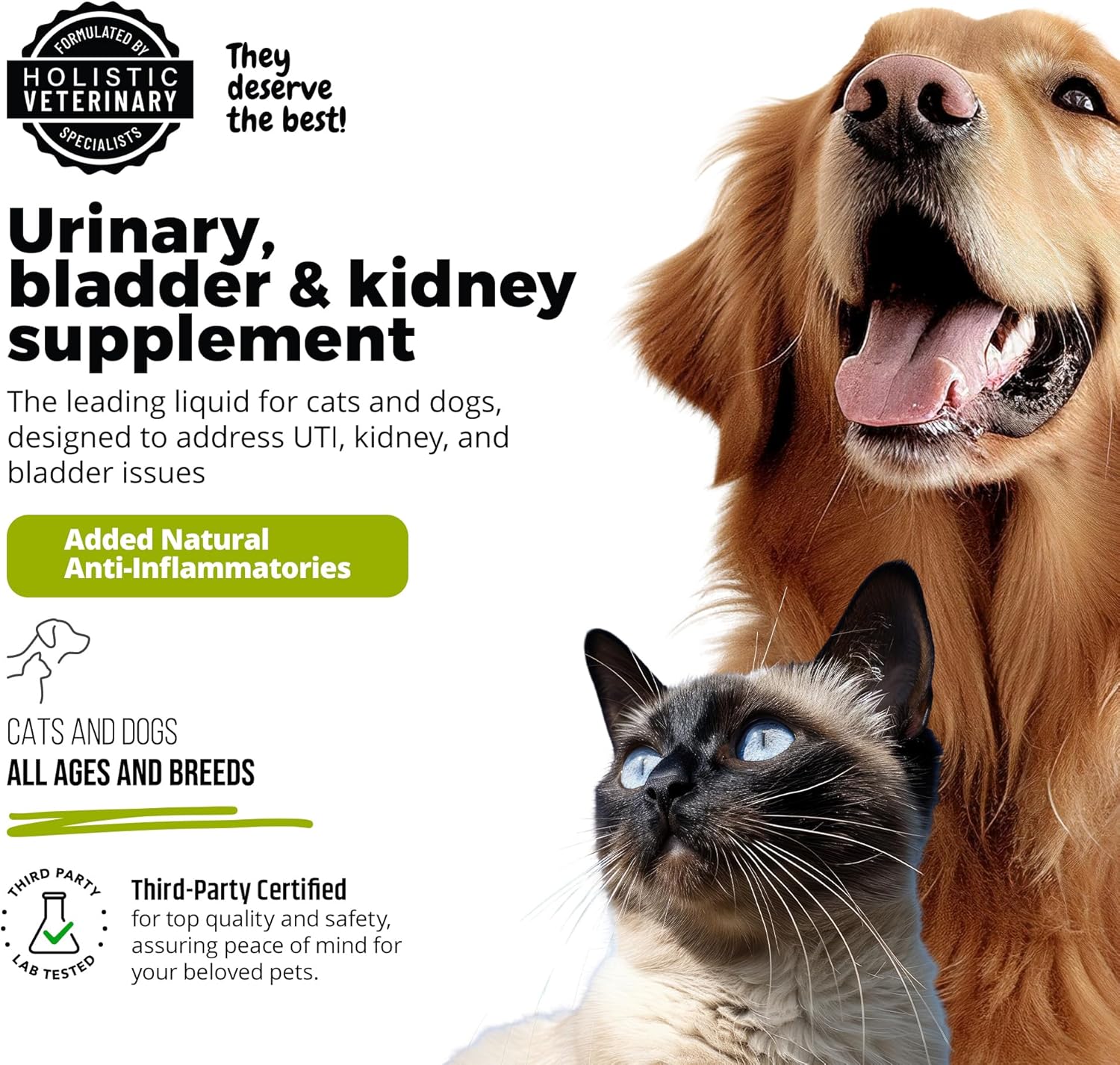 UroMAXX Pet Urinary Tract Treatment with Cranberry & Glucosamine - Dog & Cat Bladder Support - Chicken Flavor - 6 oz Bottle