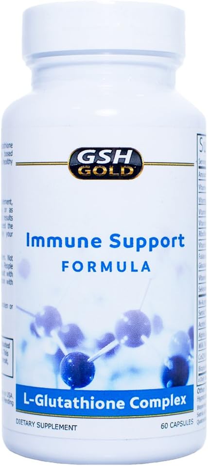 USA-Made GSH Gold: Optimal Absorption Glutathione Complex for Immune Support