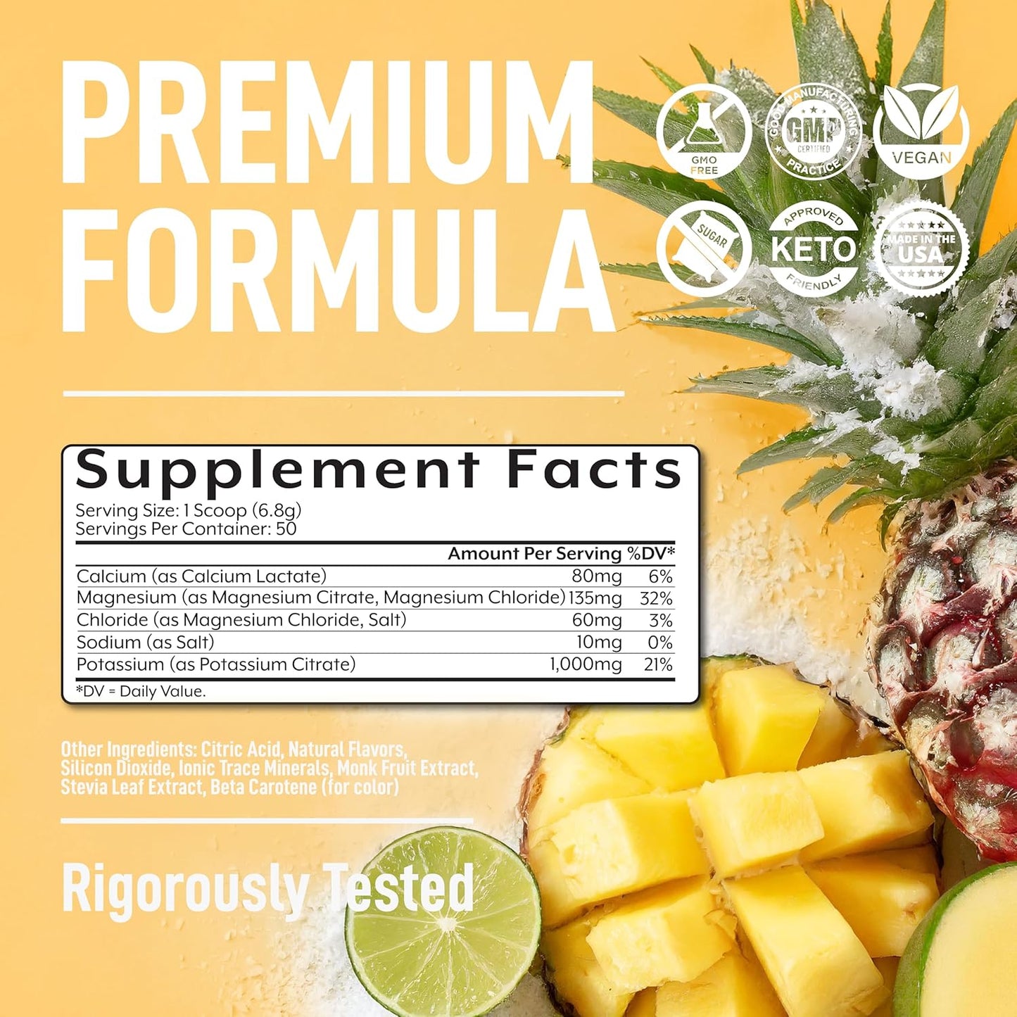 USA-Made Keppi Keto Electrolytes Powder Bundle - Tropical Punch & Blueberry Pomegranate, No Sugar, Zero Carbs, Advanced Hydration, Performance & Recovery, Easy Mixing