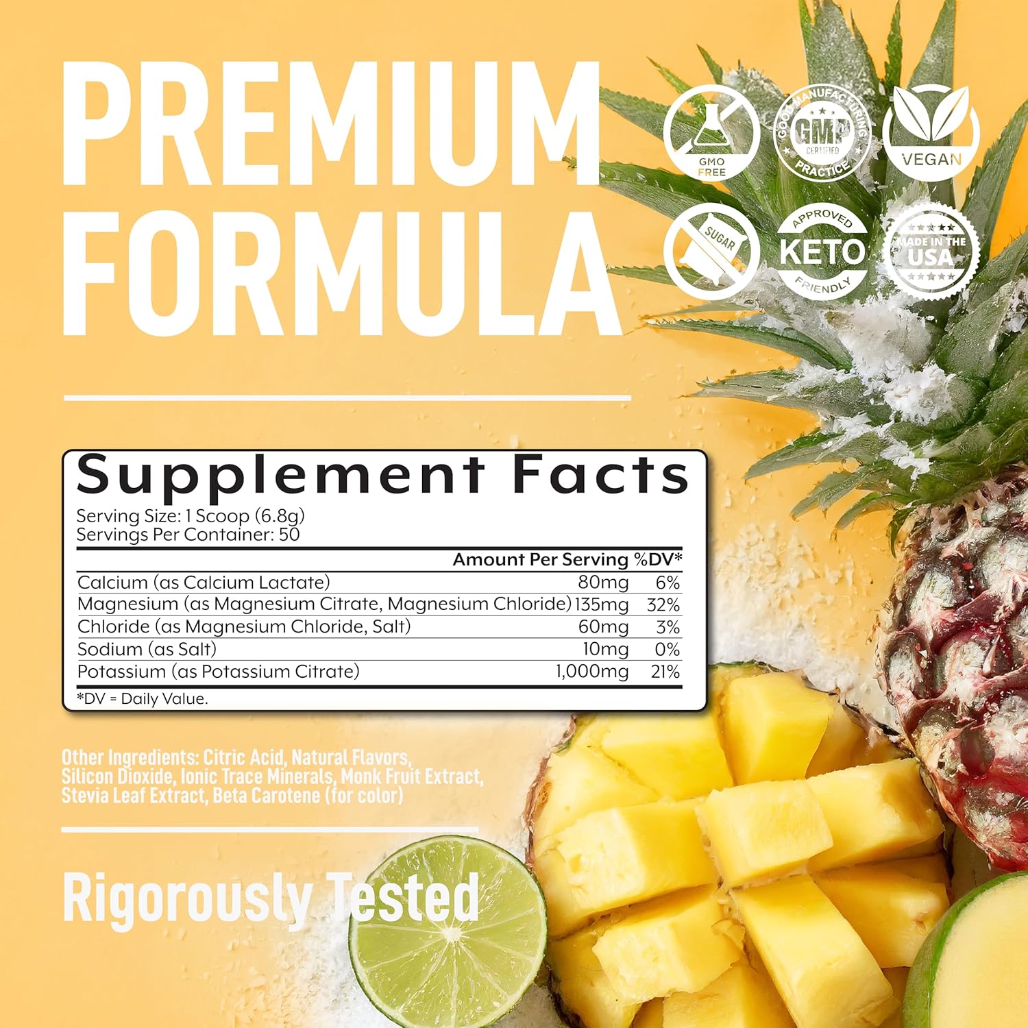 USA-Made Keppi Keto Electrolytes Powder Bundle - Tropical Punch & Blueberry Pomegranate, No Sugar, Zero Carbs, Advanced Hydration, Performance & Recovery, Easy Mixing