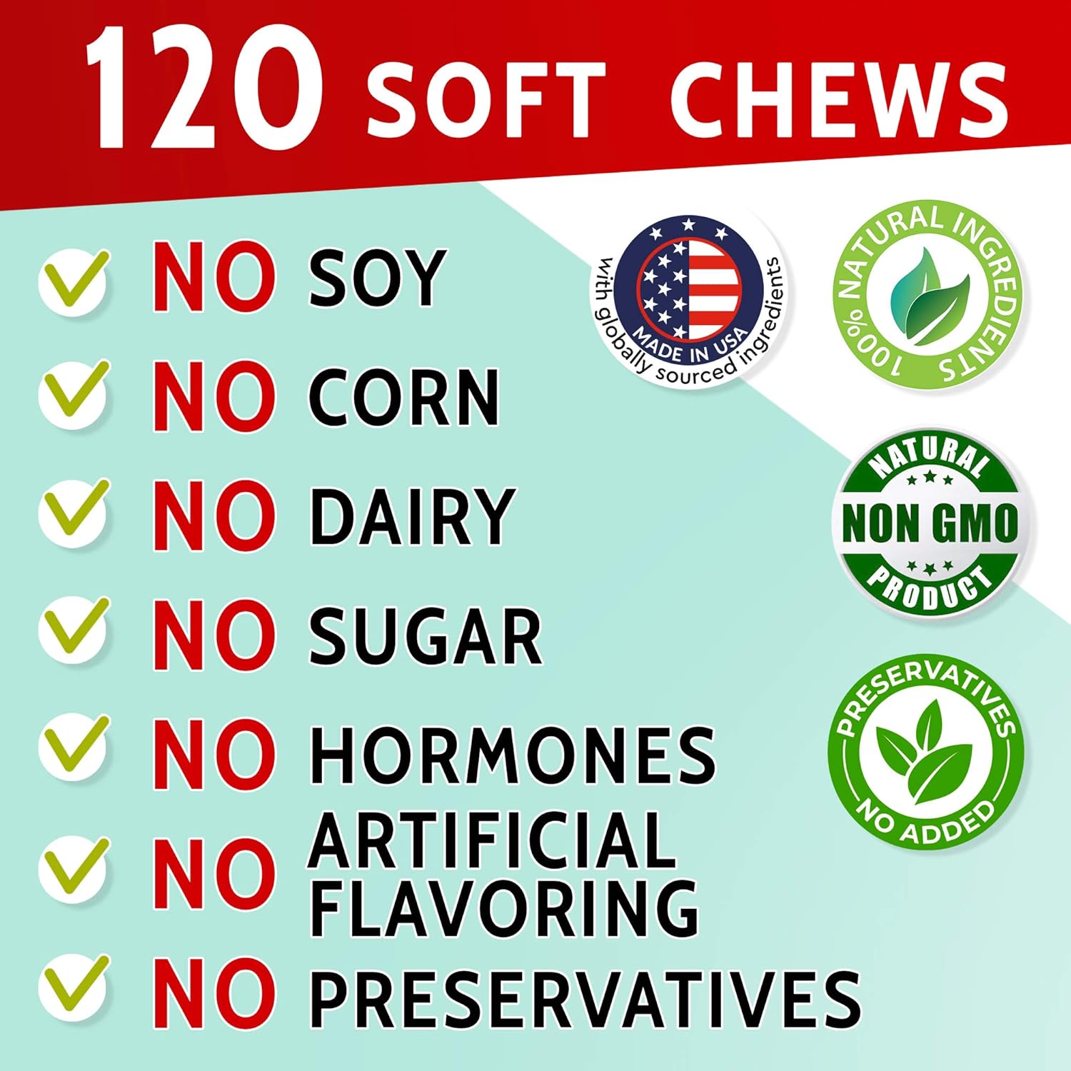 USA-Made PAWFECTCHEW Dog Pee Grass Helper - Neutralize Dog Urine Spots with Probiotic Lawn Repair Treats - 120 Chews