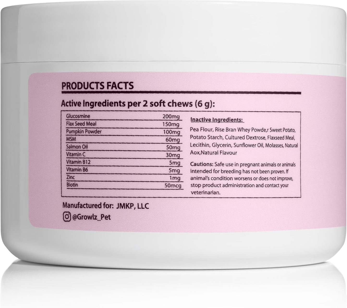 USA Made Salmon Oil Dog Multivitamin Chews - Supports Digestion, Muscle Growth, Healthy Skin & Coat with Glucosamine for Bone Health - 90 Count