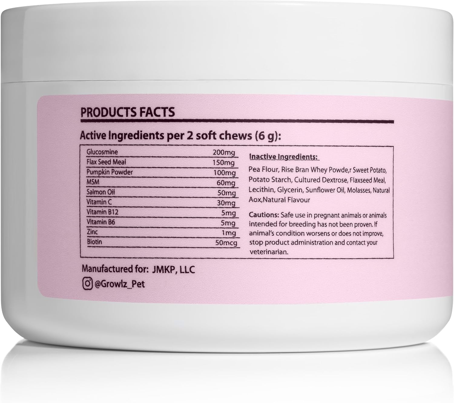 USA Made Salmon Oil Dog Multivitamin Chews - Supports Digestion, Muscle Growth, Healthy Skin & Coat with Glucosamine for Bone Health - 90 Count