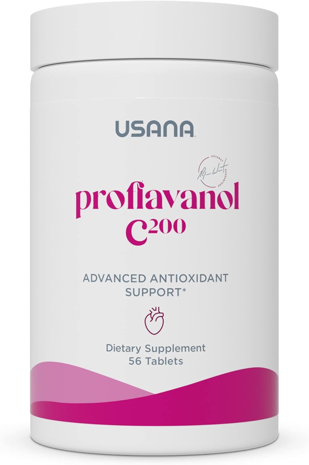 USANA Proflavanol C200 - Heart Health Antioxidant with Bioflavonoids & Vitamin C - 56 Tablets