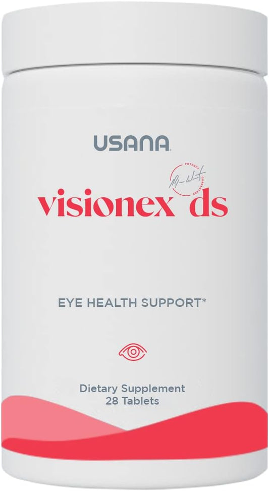 USANA Visionex DS: Advanced Eye Health & Vision Support with Lutein Zeaxanthin - 28 Tablets