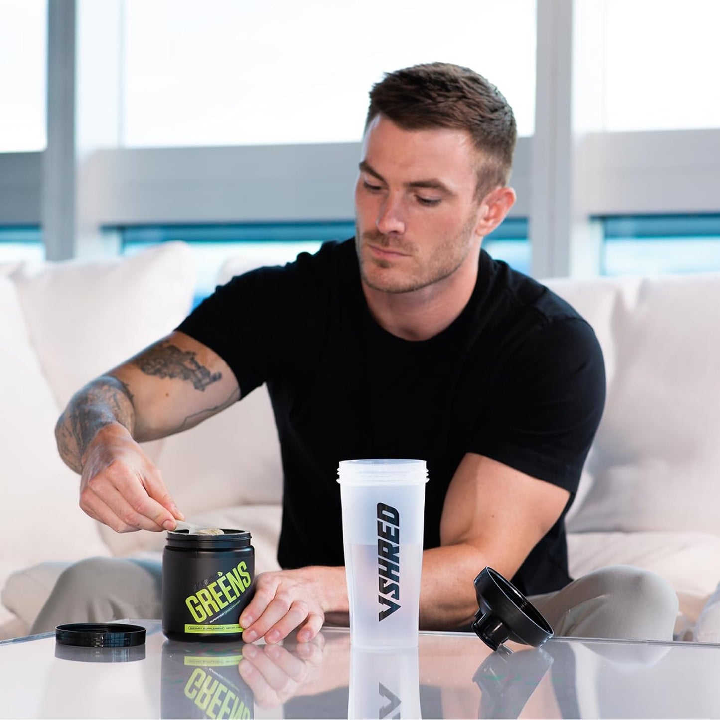 V Shred Greens Unflavored & Apple Cider Vinegar Gummies Bundle - Sculpt Nation