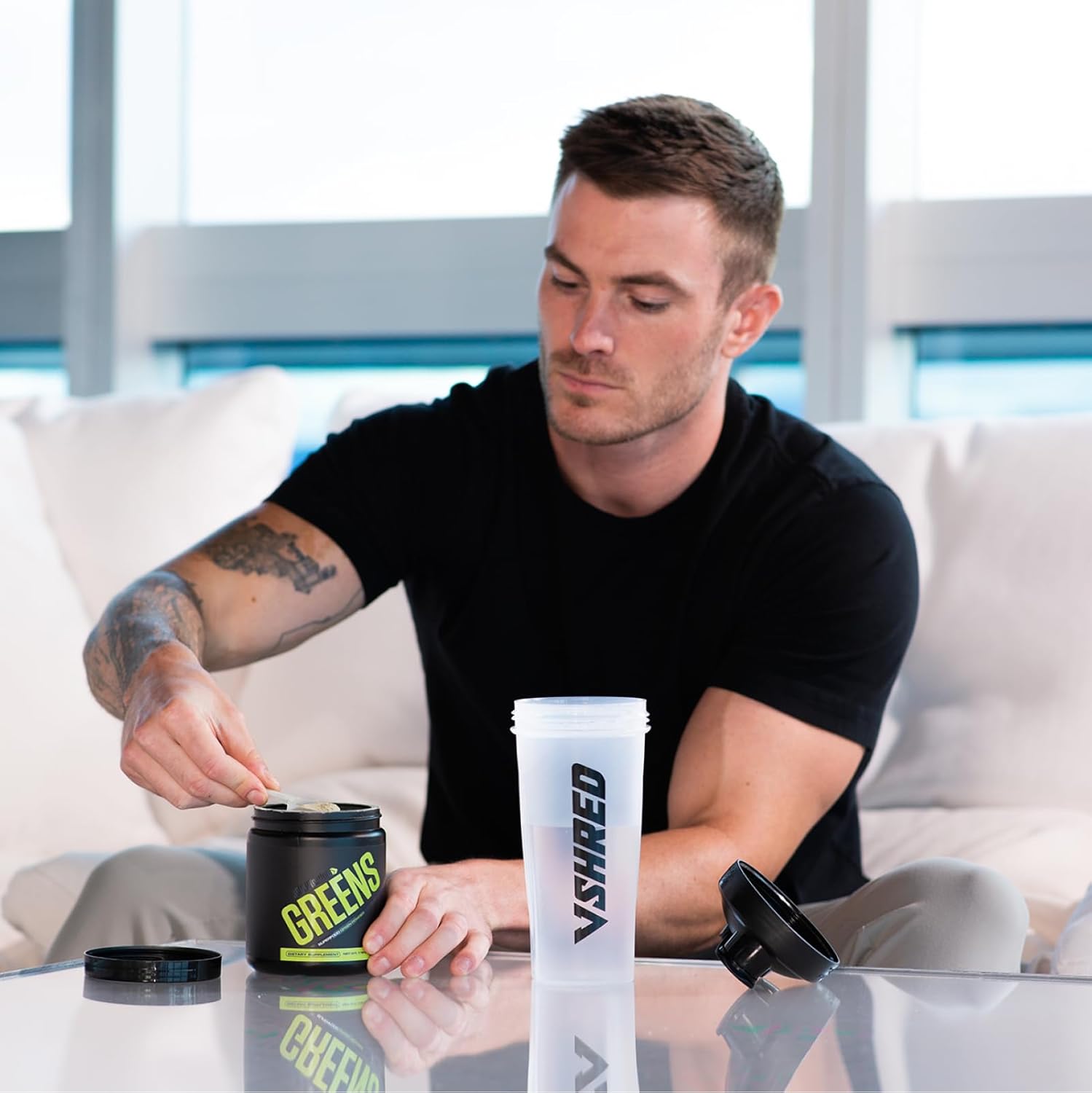 V Shred Greens Unflavored & Apple Cider Vinegar Gummies Bundle - Sculpt Nation