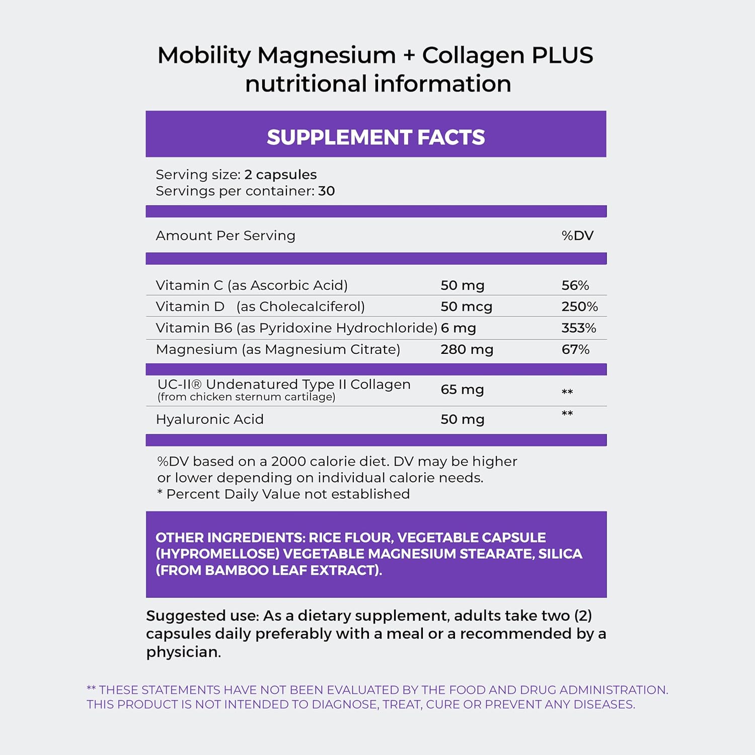 Valerian Root Sweet Dreams Tea & Mobility Magnesium Collagen Capsule Wellness Bundle - 60 Servings