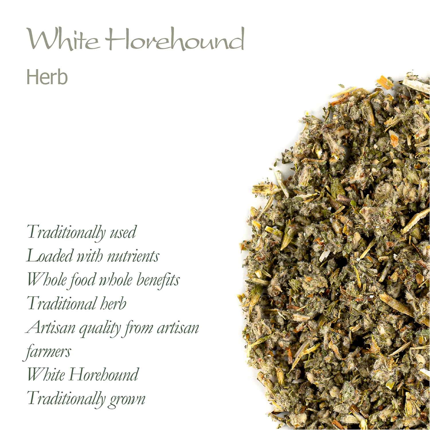 Valley of Tea White Horehound Leaf Herb Tea - Premium Herbal Horehound Leaves Blend